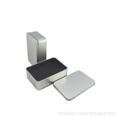 rectangular tin, rectangular box, rectangle case